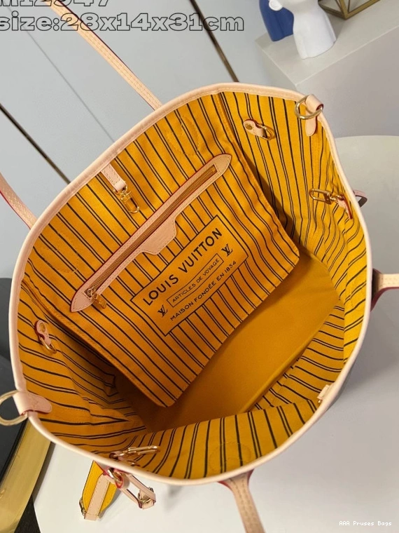 AAA Replica Ru Bandoulière Inside Out Louis Neverfull MM-31*28*14cm Vuitton 0709